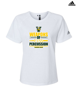 Vanden HS Band Percussion - Womens Adidas Performance Shirt