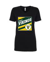 Vanden HS Band Square - Womens Vneck