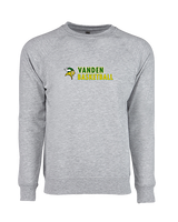 Vanden HS Boys Basketball Basic - Crewneck Sweatshirt
