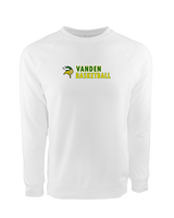Vanden HS Boys Basketball Basic - Crewneck Sweatshirt