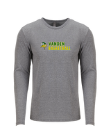 Vanden HS Boys Basketball Basic - Tri-Blend Long Sleeve