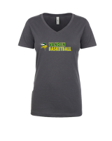 Vanden HS Boys Basketball Basic - Womens Vneck