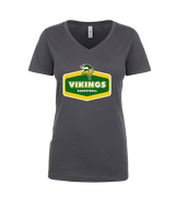 Vanden HS Boys Basketball Board - Womens Vneck