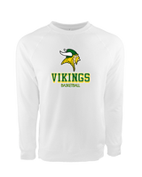 Vanden HS Boys Basketball Shadow - Crewneck Sweatshirt