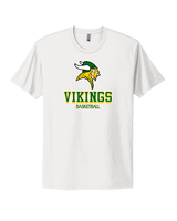 Vanden HS Boys Basketball Shadow - Mens Select Cotton T-Shirt
