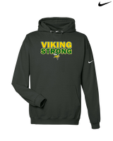 Vanden HS Boys Basketball Strong - Nike Club Fleece Hoodie