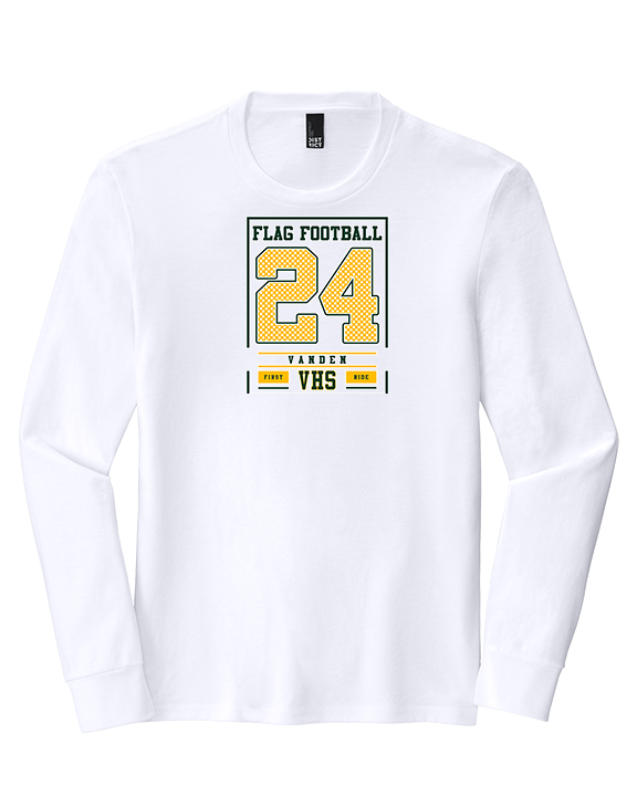 Vanden HS Girls Flag Football First Ride - Tri-Blend Long Sleeve