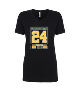 Vanden HS Girls Flag Football First Ride - Womens Vneck