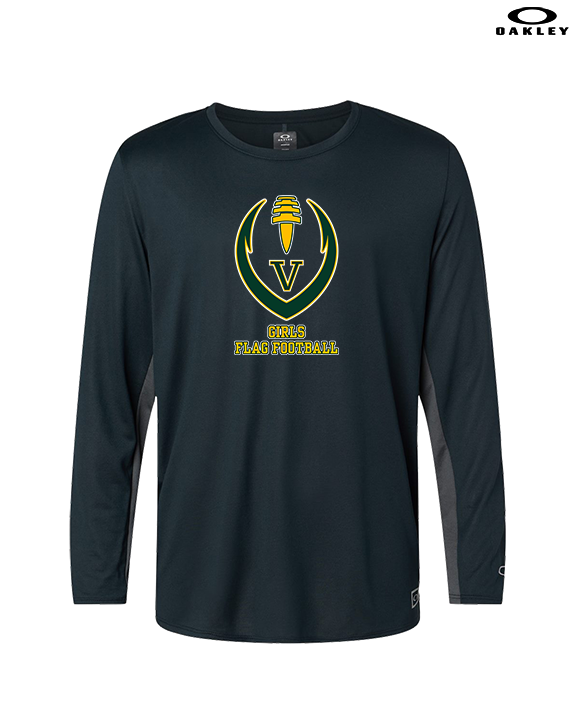 Vanden HS Girls Flag Football Full Football - Mens Oakley Longsleeve