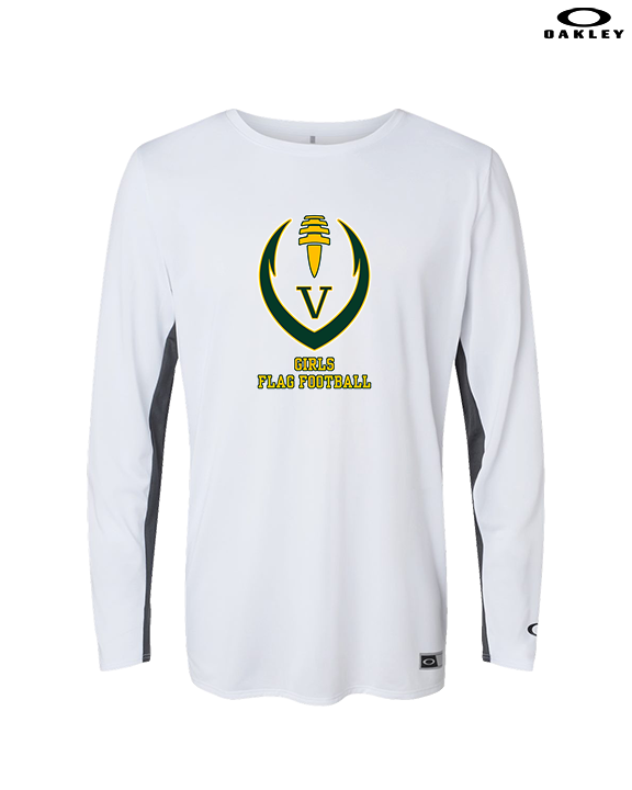 Vanden HS Girls Flag Football Full Football - Mens Oakley Longsleeve