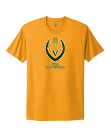 Vanden HS Girls Flag Football Full Football - Mens Select Cotton T-Shirt