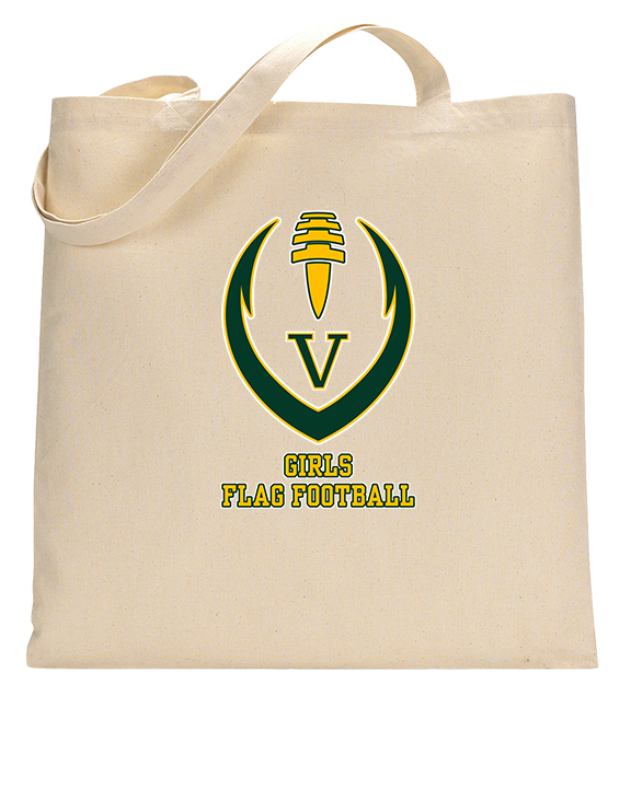 Vanden HS Girls Flag Football Full Football - Tote