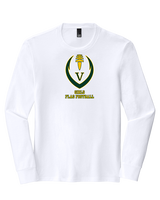 Vanden HS Girls Flag Football Full Football - Tri-Blend Long Sleeve