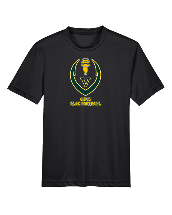 Vanden HS Girls Flag Football Full Football - Youth Performance Shirt
