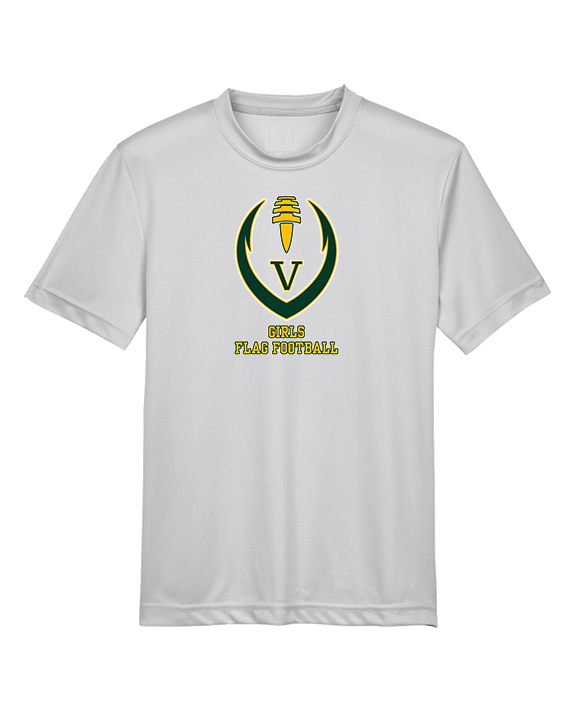 Vanden HS Girls Flag Football Full Football - Youth Performance Shirt