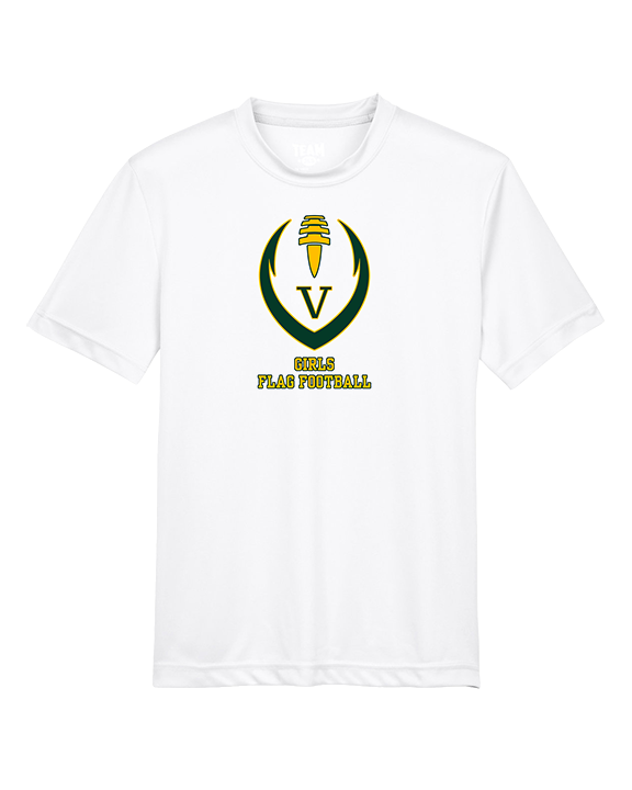 Vanden HS Girls Flag Football Full Football - Youth Performance Shirt