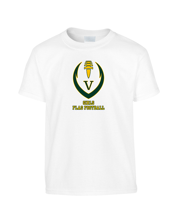 Vanden HS Girls Flag Football Full Football - Youth Shirt