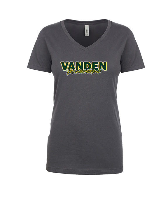 Vanden HS Girls Flag Football Grandparent - Womens Vneck