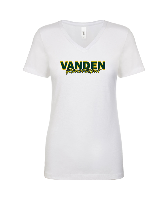 Vanden HS Girls Flag Football Grandparent - Womens Vneck