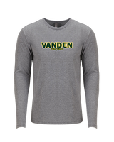 Vanden HS Girls Flag Football Parent - Tri-Blend Long Sleeve