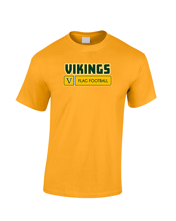 Vanden HS Girls Flag Football Pennant - Cotton T-Shirt