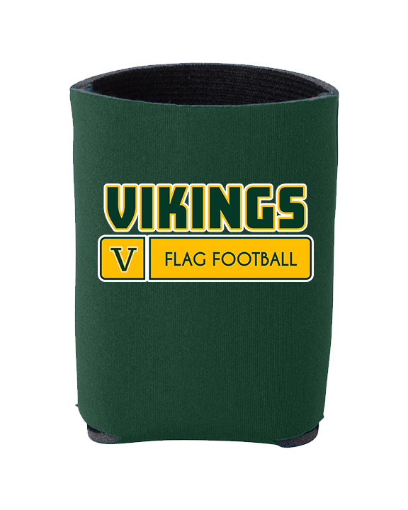 Vanden HS Girls Flag Football Pennant - Koozie