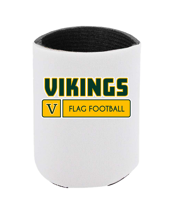 Vanden HS Girls Flag Football Pennant - Koozie