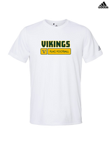 Vanden HS Girls Flag Football Pennant - Mens Adidas Performance Shirt