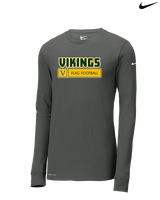 Vanden HS Girls Flag Football Pennant - Mens Nike Longsleeve