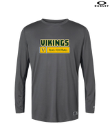 Vanden HS Girls Flag Football Pennant - Mens Oakley Longsleeve
