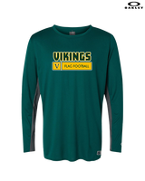 Vanden HS Girls Flag Football Pennant - Mens Oakley Longsleeve