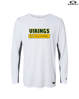 Vanden HS Girls Flag Football Pennant - Mens Oakley Longsleeve