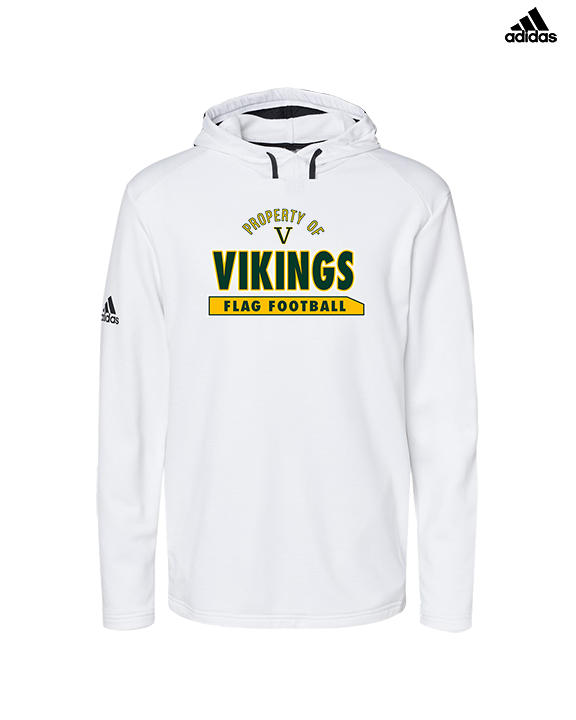 Vanden HS Girls Flag Football Property - Mens Adidas Hoodie