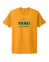 Vanden HS Girls Flag Football Property - Mens Select Cotton T-Shirt
