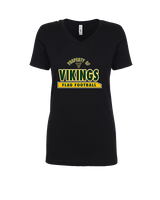 Vanden HS Girls Flag Football Property - Womens Vneck