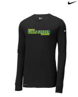 Vanden HS Girls Soccer Bold - Mens Nike Longsleeve
