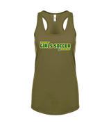 Vanden HS Girls Soccer Bold - Womens Tank Top