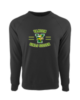 Vanden HS Girls Soccer Curve - Crewneck Sweatshirt