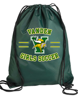 Vanden HS Girls Soccer Curve - Drawstring Bag
