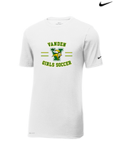 Vanden HS Girls Soccer Curve - Mens Nike Cotton Poly Tee
