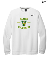 Vanden HS Girls Soccer Curve - Mens Nike Crewneck