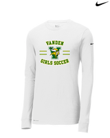 Vanden HS Girls Soccer Curve - Mens Nike Longsleeve
