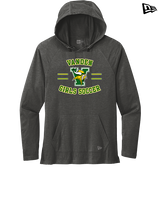 Vanden HS Girls Soccer Curve - New Era Tri-Blend Hoodie