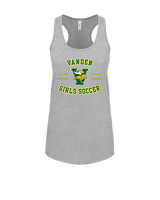 Vanden HS Girls Soccer Curve - Womens Tank Top