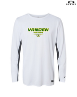 Vanden HS Girls Soccer Design - Mens Oakley Longsleeve