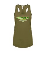 Vanden HS Girls Soccer Design - Womens Tank Top