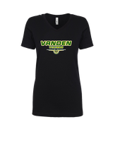 Vanden HS Girls Soccer Design - Womens Vneck
