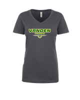 Vanden HS Girls Soccer Design - Womens Vneck
