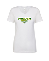 Vanden HS Girls Soccer Design - Womens Vneck
