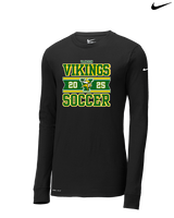 Vanden HS Girls Soccer Stamp - Mens Nike Longsleeve